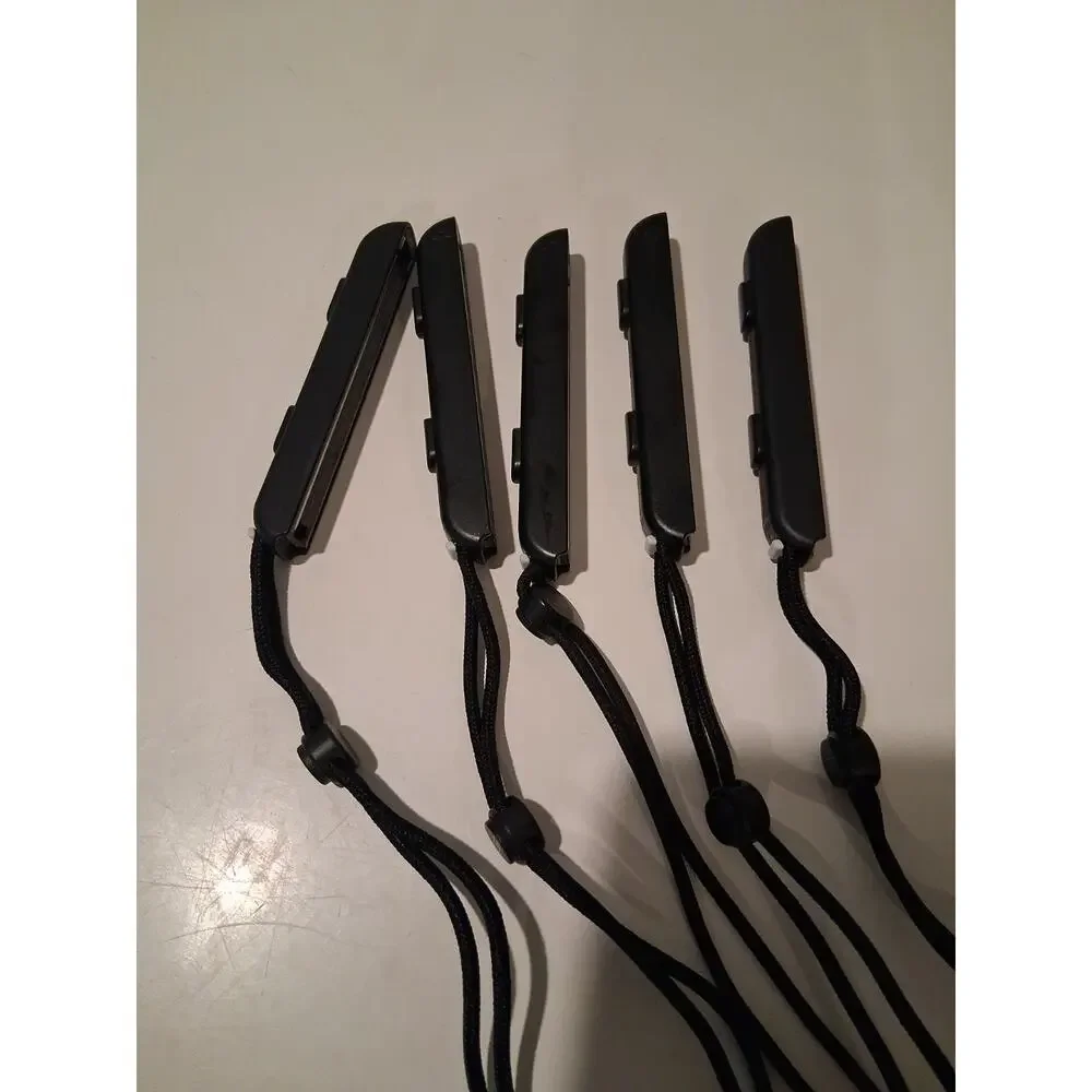 Lot of 5 Official Nintendo Switch Joy-Con Wrist Straps Black OEM Genuine HAC-014